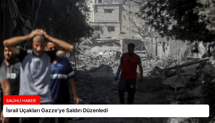 İsrail Uçakları Gazze’ye Saldırı Düzenledi