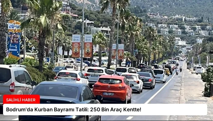 Bodrum’da Kurban Bayramı Tatili: 250 Bin Araç Kentte!