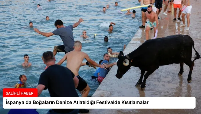 İspanya’da Boğaların Denize Atlatıldığı Festivalde Kısıtlamalar