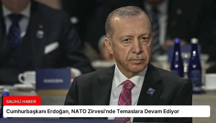 Cumhurbaşkanı Erdoğan, NATO Zirvesi’nde Temaslara Devam Ediyor