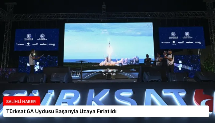 Türksat 6A Uydusu Başarıyla Uzaya Fırlatıldı