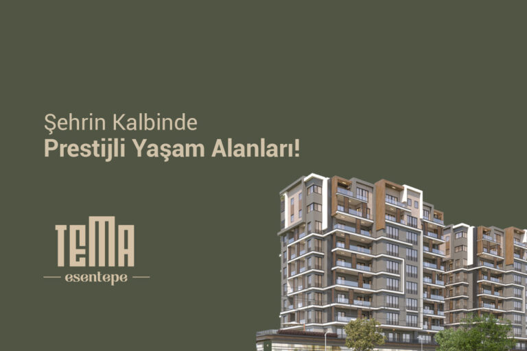Bursa’da Güvenli Yaşam: TEMA ESENTEPE Depreme Dayanıklı Konutlar
