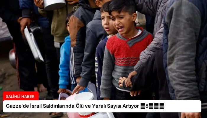 Gazze’de İsrail Saldırılarında Ölü ve Yaralı Sayısı Artıyor ⏬👇