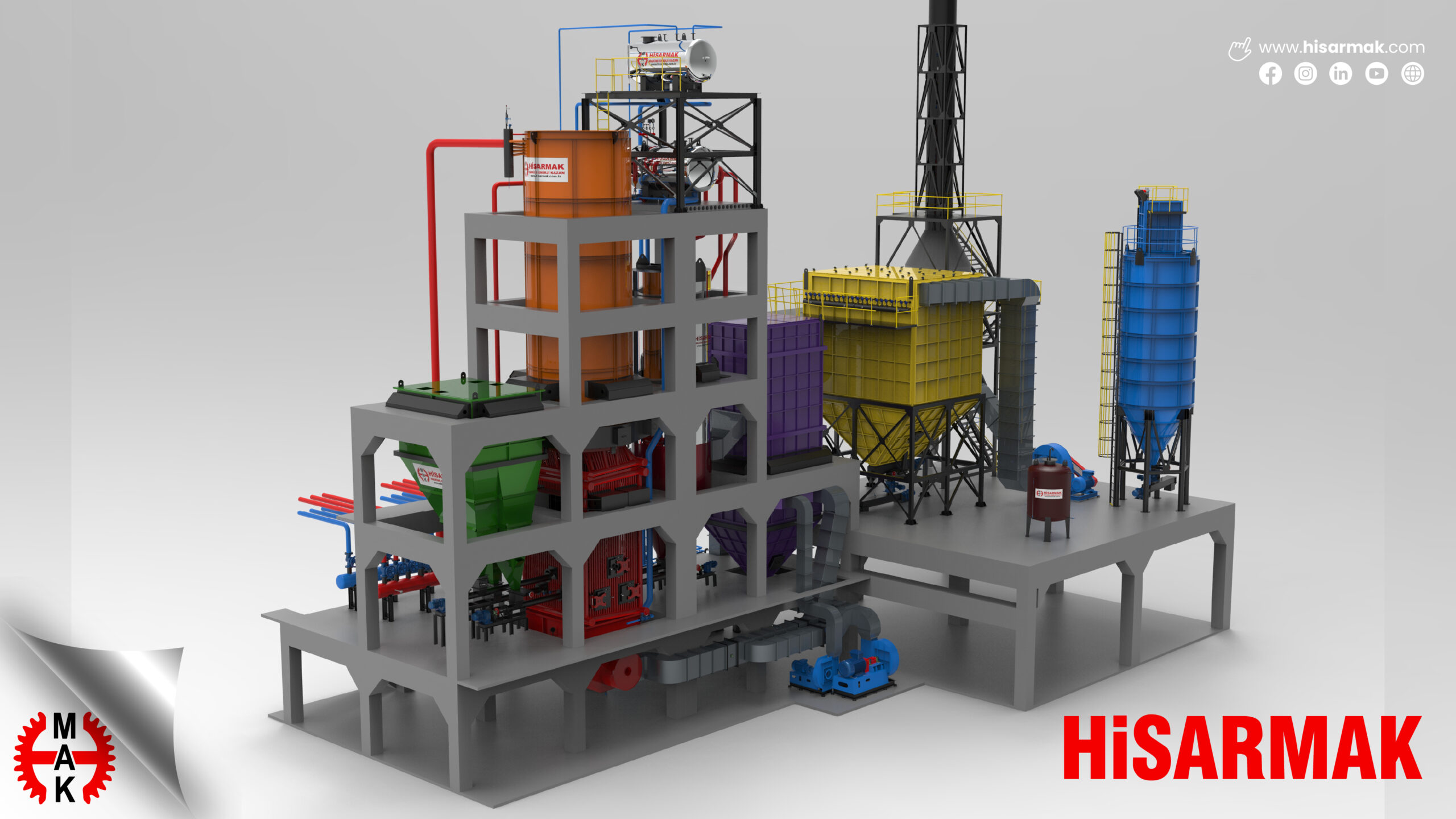 Verimli Enerji Üretimi İçin Akıllı Seçim: Hisarmak Kazan Sistemleri