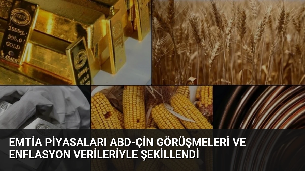 Emtia Piyasaları ABD-Çin Görüşmeleri ve Enflasyon Verileriyle Şekillendi
