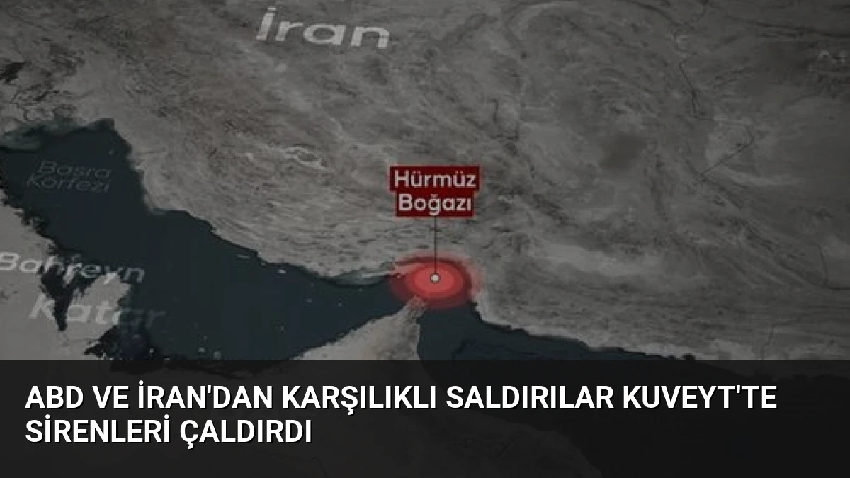 ABD ve İran’dan Karşılıklı Saldırılar Kuveyt’te Sirenleri Çaldırdı