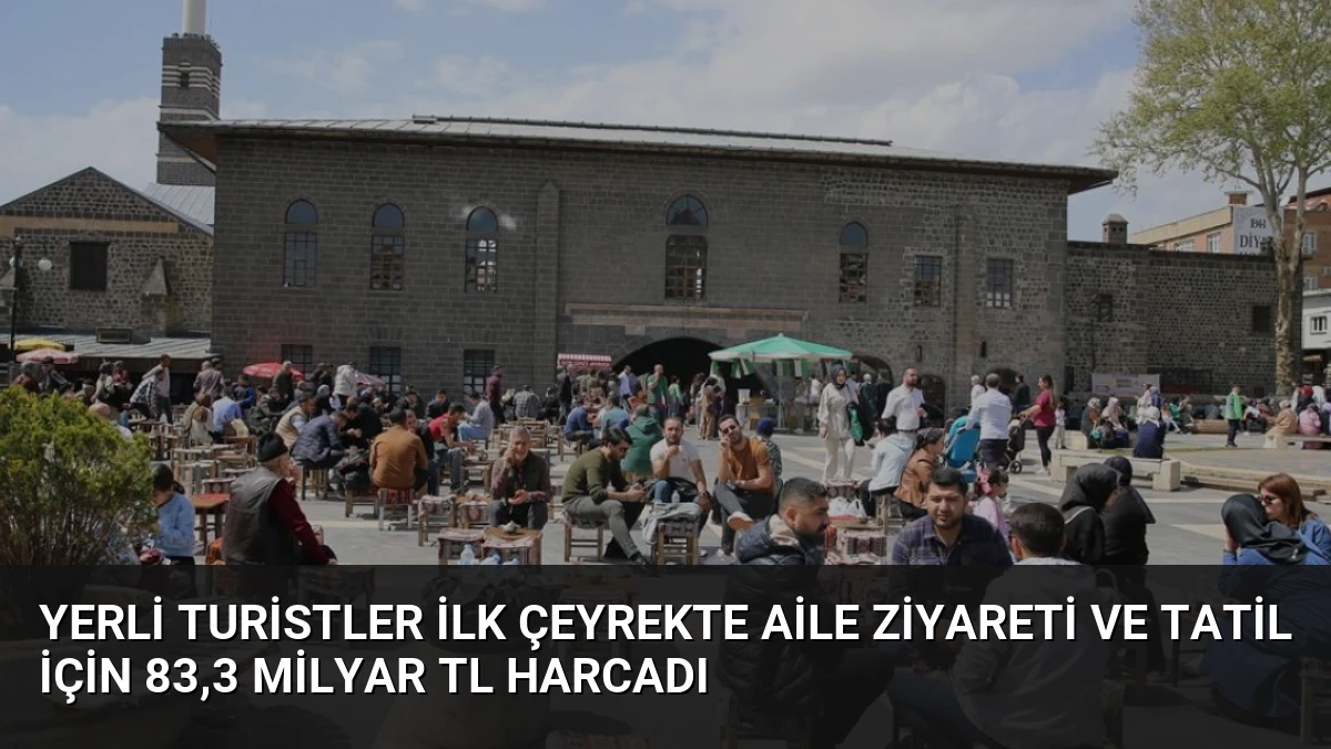 Yerli Turistler İlk Çeyrekte Aile Ziyareti ve Tatil İçin 83,3 Milyar TL Harcadı