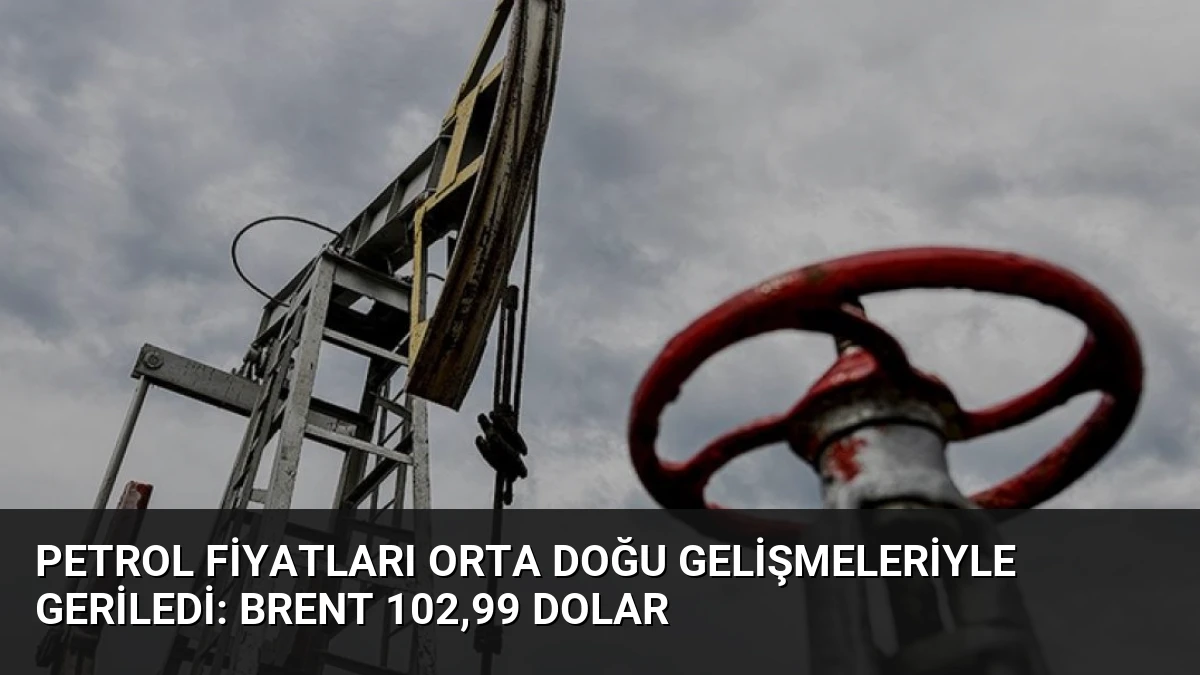 Petrol Fiyatları Orta Doğu Gelişmeleriyle Geriledi: Brent 102,99 Dolar