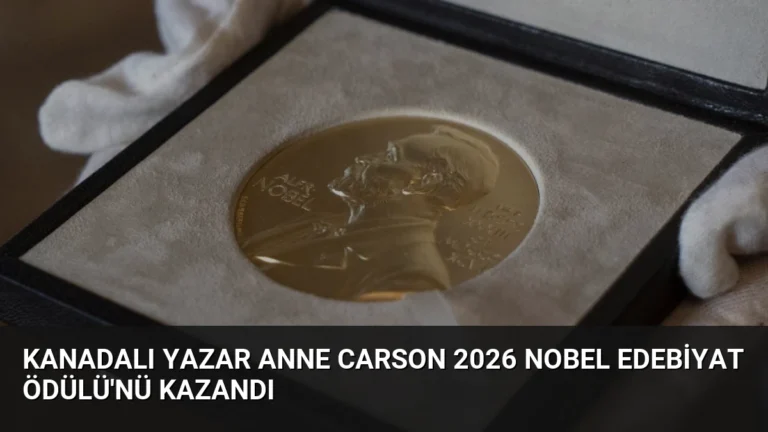 Kanadalı Yazar Anne Carson 2026 Nobel Edebiyat Ödülü’nü Kazandı