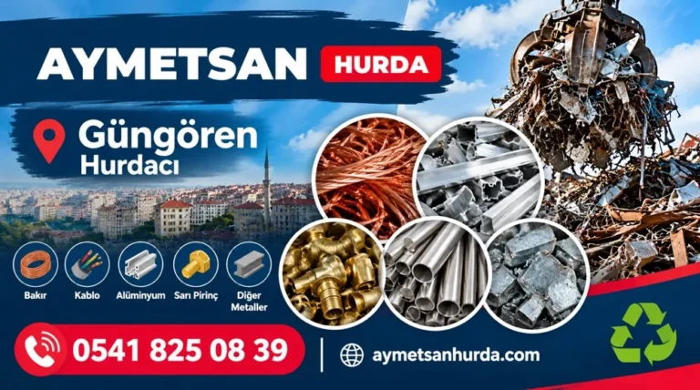 Güngören Hurdacı – Aymetsan Hurda ile Güvenilir Metal Hurda Alımı